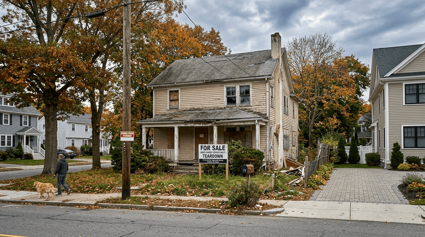 Belmont Teardown Zoning Checklist Before You Bid